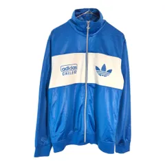 00年代 adidas アディダス CHILE62 トラックジャケット スポーツ ブルー(メンズ S)中古 古着 X5857
