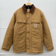 00s Carhartt TRADITIONAL COAT サイズL程度 ブラウン カーハート トラディショナルコート ダックジャケット キルティングライナー 中綿 ワークジャケット 【X0684-001】□217