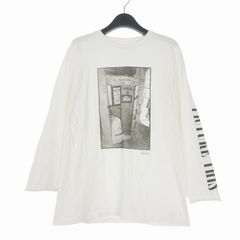 エーピーストゥディオ AP STUDIO プリントTシャツ カットソー 七分袖 F ホワイト 白