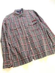 tommy jeans トミージーンズ チェックシャツ シャツ sizeXL/紺 ■◇メンズ