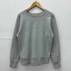 Champion Reverse Weave Crewneck Sweatshirt made in USA サイズM グレー チャンピオン 単色赤タグ復刻 USA製 無地 リバースウィーブ クルーネック スウェット トレーナー 【X0687-001】□217