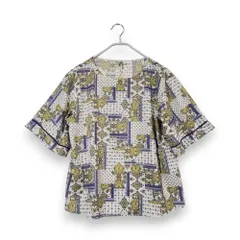 【送料無料】NEWYORKER/ニューヨーカー/半袖Ｔシャツ/カットソー/ 表記サイズ:9R/レディース/夏【古着】【used】【中古】FA0355/s200326