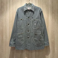 Lee　リー　ヒッコリーストライプ柄　カバーオールジャケット