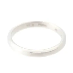 ヴァンクリーフ＆アーペル トゥージュール マリッジ リング 指輪 Pt950 シルバー 48 8号 3.1g【中古】のサムネイル
