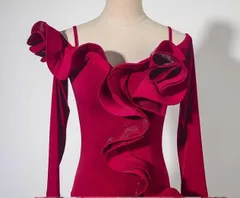 新品未使用 新作 社交ダンスドレス 首飾り付 ラテンドレス モダンダンス オーダーメイド ダンスウェア ラテンダンス 舞台 発表会 ダンス衣装 社交ダンス