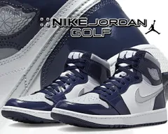 ナイキ エアジョーダン 1 ハイ ゴルフ NIKE AIR JORDAN 1 HIGH GOLF white/metallic silver dq0660-100 AJ1 ホワイト メタリックシルバー
