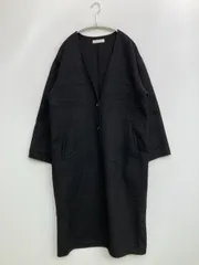 SENSE OF PLACE センスオブプレイス ノーカラーコート One size ブラック