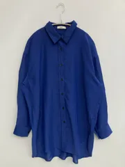 earth music&ecology アースミュージックアンドエコロジー シャツ/ブラウス F ブルー