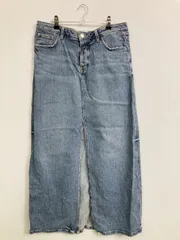 ZARA ザラ デニムスカート L ブルー