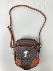 PEANUTS ピーナッツ ショルダーバッグ ブラウン