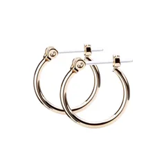 LOKUMI フープ ピアス レジン 6サイズ×3カラー 日本製 樹脂 フープピアス 樹脂ポスト レジンポスト 金属アレルギー対応 ワンタッチ キャッチレス 大ぶり 小ぶり 大きめ 小さめ レディース シンプル わっか 人気 ニッケルフリー ギフト プレゼント