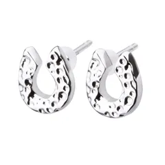 LOKUMI ピアス サージカルステンレス316L 金属アレルギー対応 日本製 SUS316L ホースシュー 馬蹄 レディース シルバー K24 ゴールド ピンクゴールド シンプル プチ 小さめ 小ぶり ステンレス 316L 人気 ニッケルフリー スタッド ギ