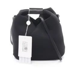 エムエムシックス MM6 ショルダーバッグ JAPANESE ジャパニーズ クロスボディ M60921P4313T8013 ブラック ポリエステル 2wayショルダーバッグ レディース 新品