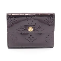 ルイ・ヴィトン LOUIS VUITTON コインケース ラドロー M93519 アマラント パテントレザー ラドロー レディース Used A