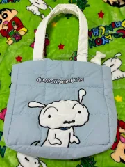 シロ ダウン バッグ クレヨンしんちゃん キャラクター ぬいぐるみ グッズ ガチャ キダルト