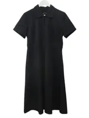 トリココムデギャルソン tricot COMME des GARCONS ワンピース M ブラック 黒 半袖 襟付き 90's ヴィンテージ