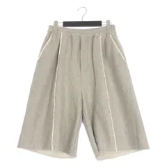 メゾンスペシャル MAISON SPECIAL Crush Sweat Prime-Wide Pin tuck Easy Short Pants スウェット ショートパンツ ハーフパンツ 00 グレー 11241461308