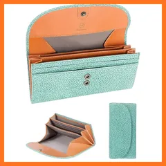 【新品】 [Miyabinno] [ミヤビノ] 財布 レディース 長財布 本革 大容量 カード28枚 使いやすい ギャルソン 小銭入れ 牛革 イタリアン レザー プレゼント ギフト 多機能(ミントグリーン) 1