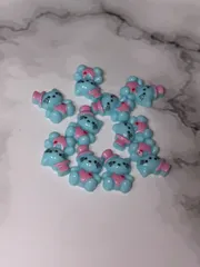 ネイルパーツ/サンリオ/キティ/水色10個セット②