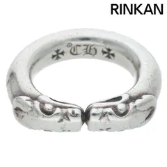 クロムハーツ DOUBLE DOG RING/ダブルドッグ シルバーリング メンズ 7