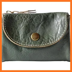 【新品】 (シンセーロ)SiNCERO キーケース スマートキー対応 姫路レザー メンズ レディース 本革 日本製 小銭入れ wr-3003 (グリーン) 1