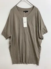 新品 COMME CA ISM コムサイズム 12-76KA01 ビッグシルエット ニット チュニック ワンピース size9/グレージュ ■◆ レディース