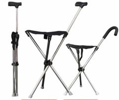 休憩 チェアー 介護 ステッキチェア 椅子 チェア イス 杖 軽量 座れる杖 三脚 ステッキ ステッキ 折りたたみ イス 3本脚 チェアー 女性 軽量 コンパクト 座れるステッキ 歩行補助杖 ステッキ#shbwdd4658