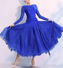 新品未使用 新作 社交ダンスドレス モダンダンス ストーン　オーダーメイド ダンスウェア ラテンダンス 舞台 発表会 ダンス衣装 社交ダンス