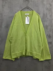 新品 BEAUTY & YOUTH ビューティ&ユース ユナイテッドアローズ ウォッシャブル 14G ショート Ｖネックワイドスリーブ カーディガン sizeF/グリーン ■◆ レディース