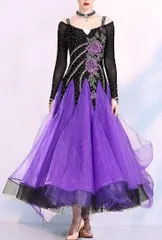 新品未使用 新作 社交ダンスドレス 刺繍 ゴージャス パーティードレス オーダーメイド ダンスウェア ラテンダンス 舞台 発表会 ダンス衣装 社交ダンス