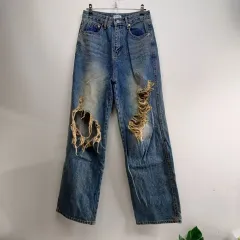 ダメージウォッシュ デニムパンツ 26サイズ 春夏 258023