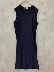 COMME des GARCONS コムデギャルソン GT-040110 90s archive ストレッチノースリーブ ワンピース 黒 ■■◎レディース