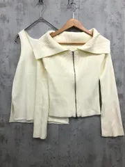 AZUL basic アズールバイマウジー 250ISC70-042B ジップアンサンブル ニット セーター sizeF/アイボリー ■■ レディース