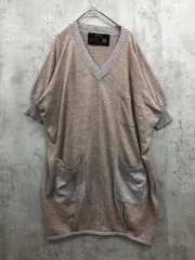 ADAWAS アダワス ポケット Ｖネック サマー ニット セーター size表記なし/ベージュ ■◆ レディース