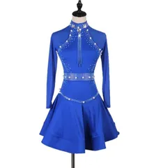 新品未使用 新作 ラテンドレス ラテンワンピース ダンス衣装 パール ストーン オーダーメイド ダンスウェア ラテンダンス 舞台 発表会 ダンス衣装 社交ダンス