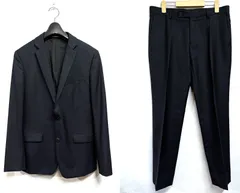 Calvin Klein｜カルバンクライン シルク混 シャドーチェック スーツ ジャケット トラウザーズ スラックス パンツ セットアップ