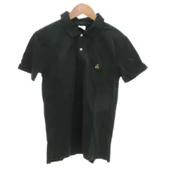 ブルックスブラザーズ BROOKS BROTHERS ポロシャツ 鹿の子 XS 緑 グリーン 半袖 襟付き ロゴ刺繍 /KR ■ECF003