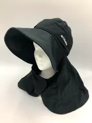 Columbia コロンビア PU5058 ネックフラップ マミースロープパスハット ブーニー ハット sizeS/黒 ■◆ レディース