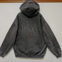 美品X-Largeエクストララージジップパーカーオーバーサイズビンテージ加工サイズXL