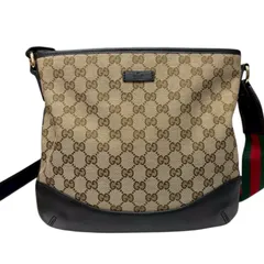 グッチ GUCCI GGキャンバス　シェリーライン　ショルダーバッグ 388927 GGキャンバス ユニセックス ショルダーバッグ