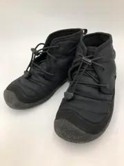 KEEN キーン 1025513 ハウザー2 チャッカ レディース キッズ 防水 ハイカット スニーカー size22cm/黒 ■■ レディース