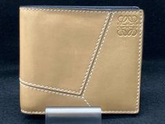 極美品 LOEWE ロエベ パズル バイフォールド ウォレット レザー