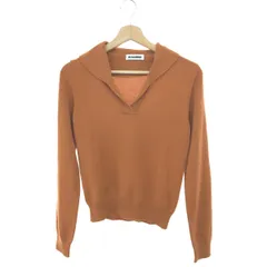 JIL SANDER ジルサンダー カシミヤニット サイズ:38 長袖   カシミヤ100％ ブラウン レディース / 240001194998のサムネイル
