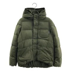Gymphlex / ジムフレックス | フーデッド ダウンジャケット | 12 | カーキ | レディース