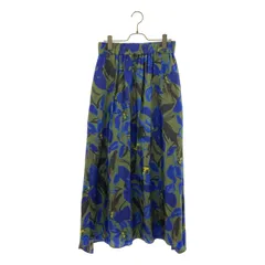 journal standard luxe / ジャーナルスタンダードラックス | フラワー イージーパンツ | グリーン/ブルー | レディース