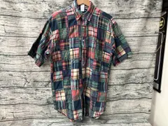 Ralph Lauren ラルフローレン 半袖シャツ パッチワーク BDシャツ Sサイズ