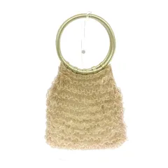 EPOCA エポカ ビーズトートバッグ  サークルハンドル サテン シャンパンゴールド     レディース / 240001194044