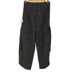 キャスパージョン CASPER JOHN 22AW Jacquard parachute cargo pants ジャガードパラシュートカーゴパンツ メンズ JPN：L のサムネイル