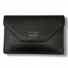 BALENCIAGA カードケース 名刺入れ パスケース バレンシアガ 750324 ブラック F （2685M）