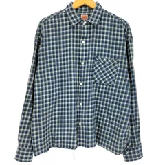 ヒンソン HINSON 25aw レギュラーカラー ロングスリーブ フランネルシャツ メンズ JPN：M 